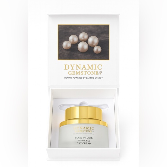NIB DYNAMIC GEMSTONE PEARL-INFUSED STEM CELL DAY CREAM $495 RETAIL!